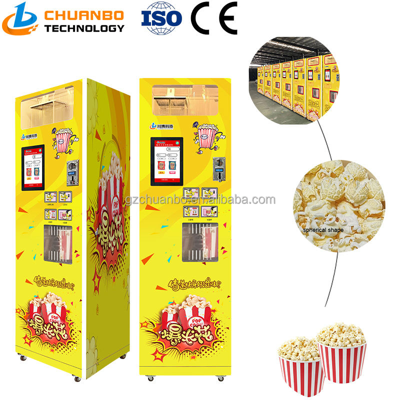 Factory Digital Corn Automatic Popcorn Vending Machine Price with High Quality Popcorn Machine