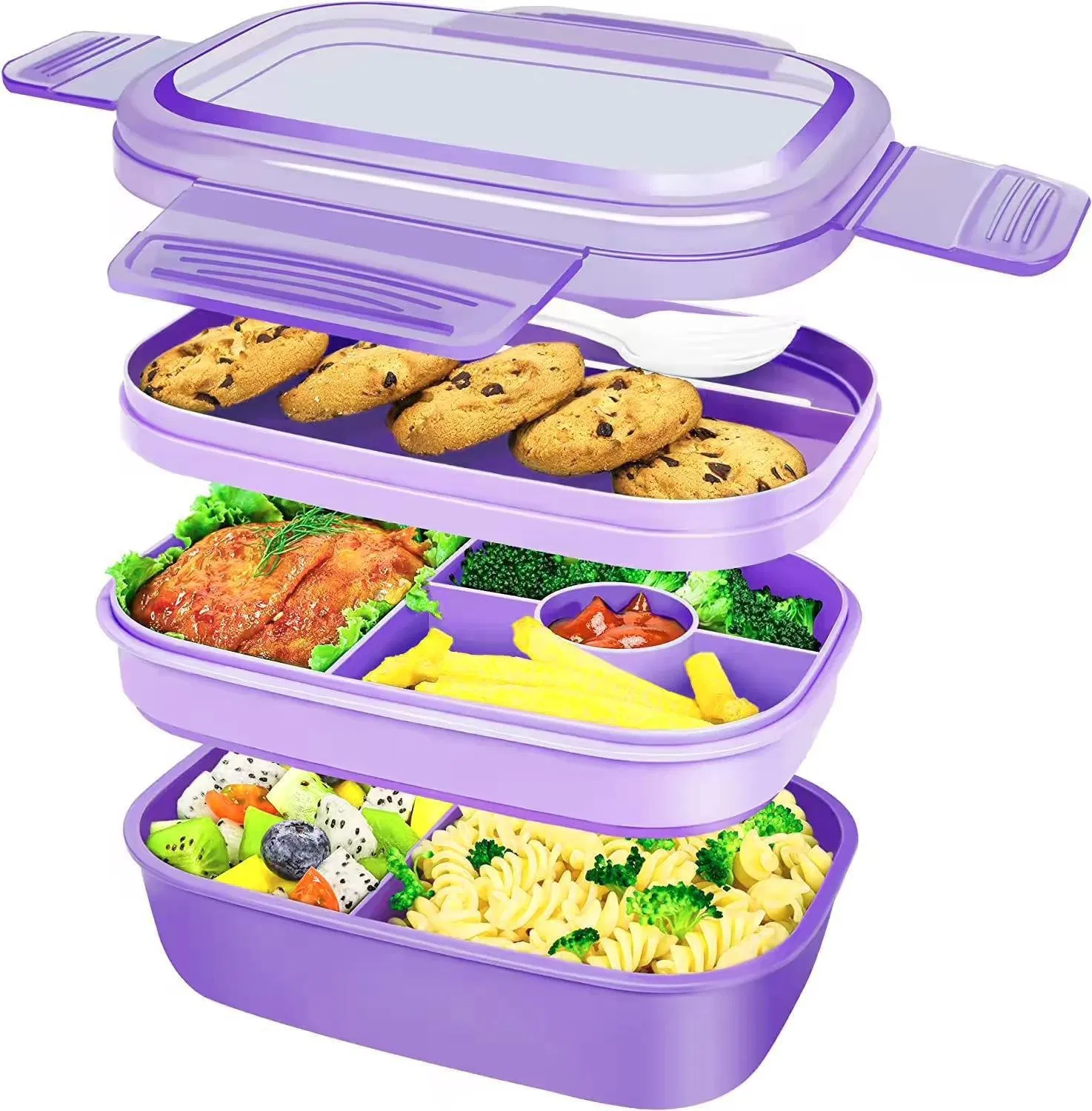 Eco-Friendly Sealed Lunch Box for Nutritious Meal Prep