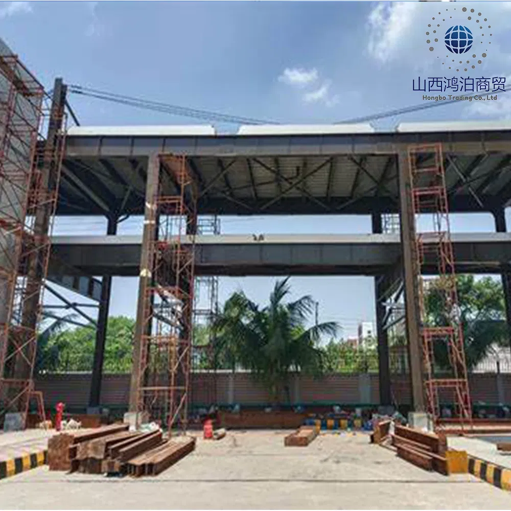 Heavy-Duty HDG Footbridge for Public Walkways