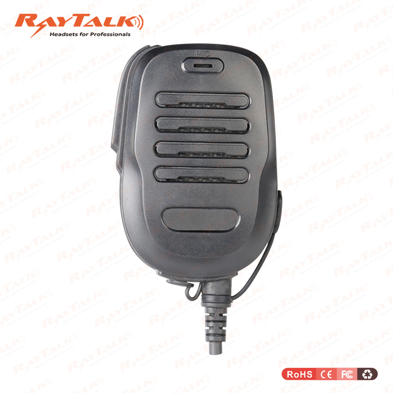 Lightweight Wireless Speaker Mic for Two-Way Radio