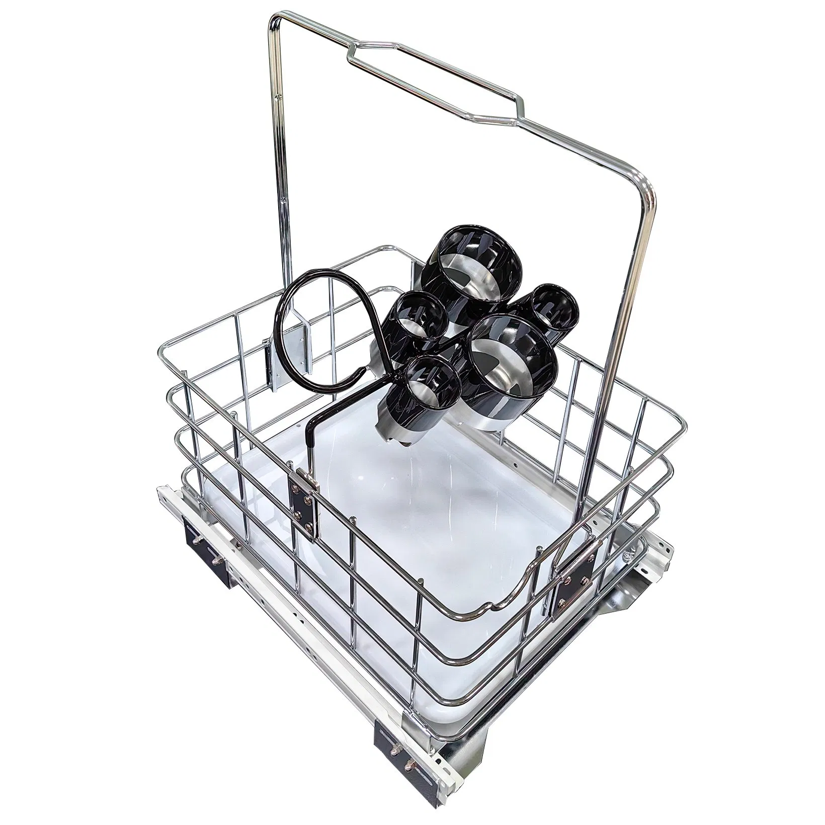 Металлическая корзина для хранения инструментов для укладки волос Beauty Caddy