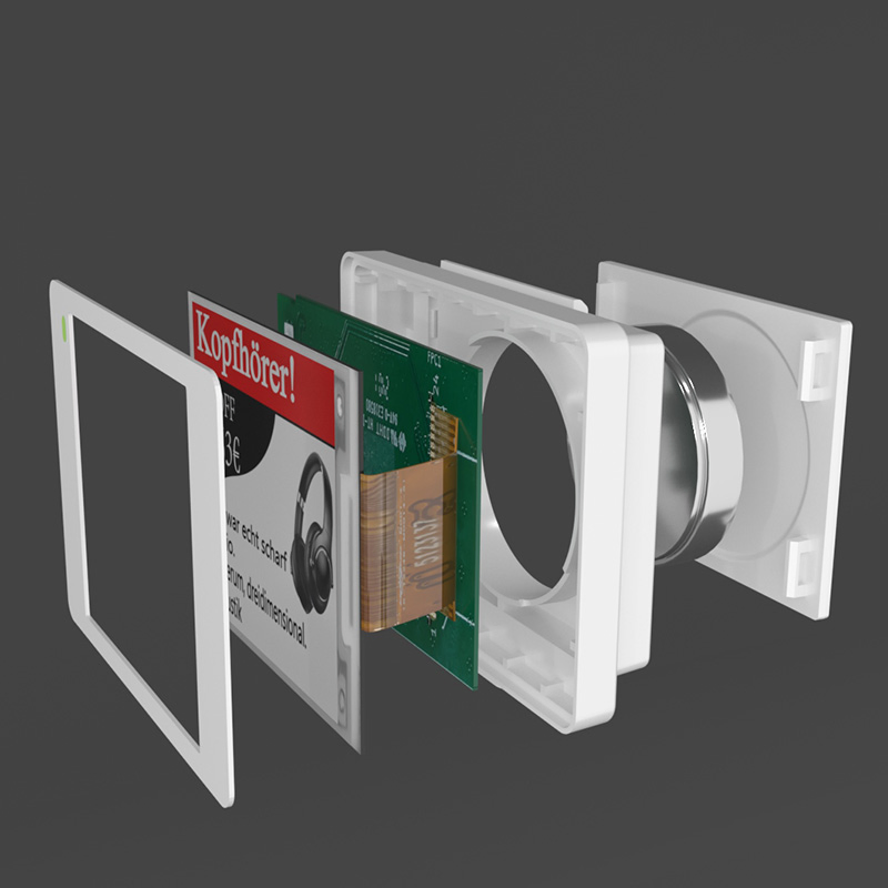 2.9 Inch Advanced Electronic Price Tags for Real-Time Inventory Updates