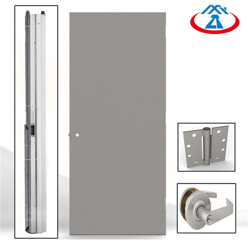 Steel Metal Material Fire Exit 3 Hours Rated Fire Resistance Time Fireproof Door