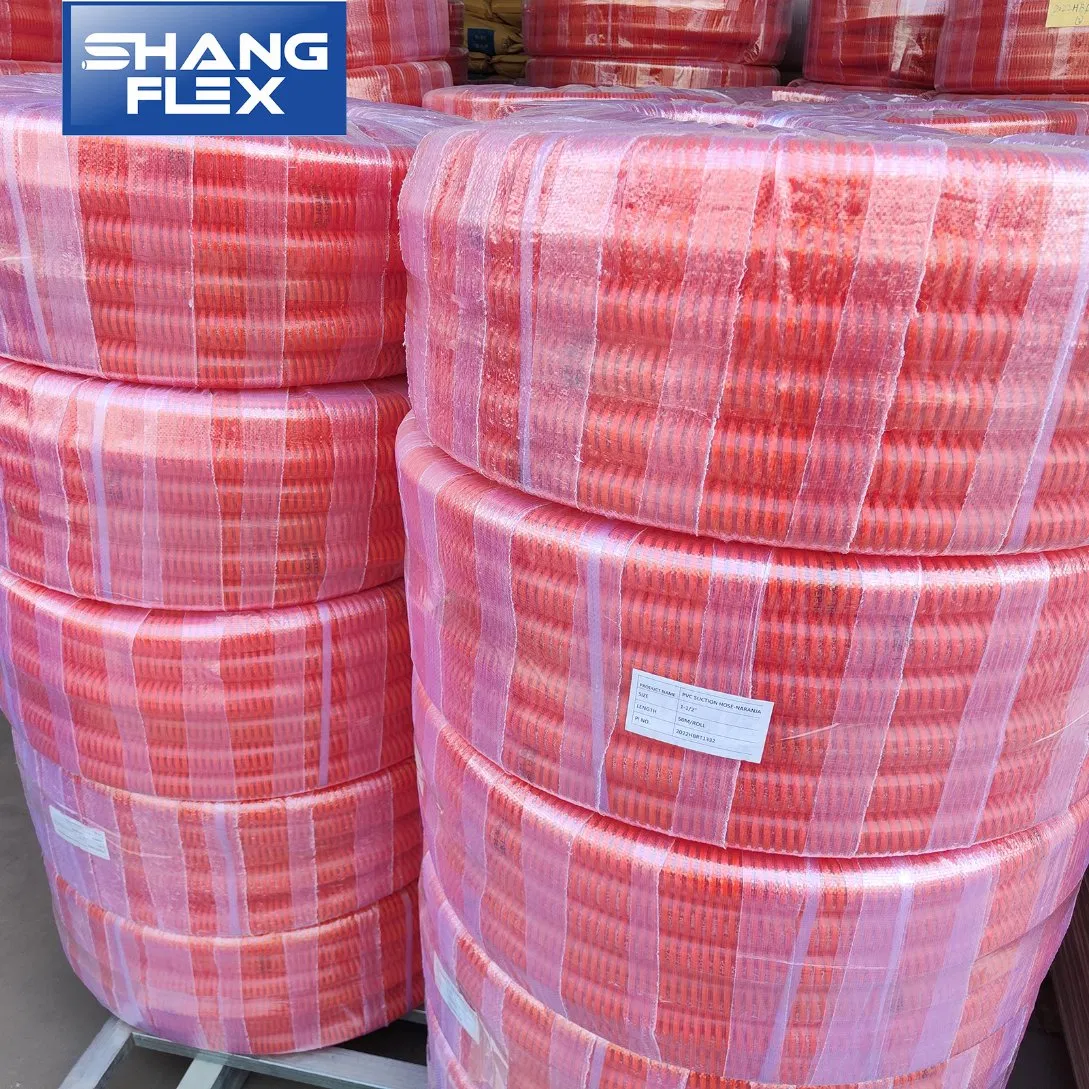 Latin American Strong 6" 150mm Water Slurry Suction Delivery PVC Pipe Hose