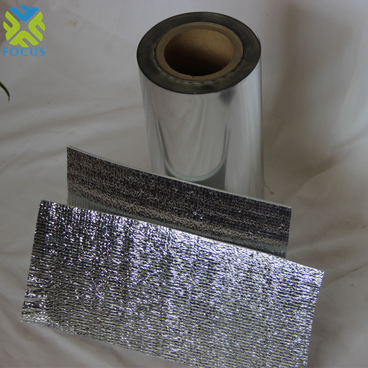 VMPET PE Film 12 Micron Aluminized Mylar/ MPET Film Apply for Lamination