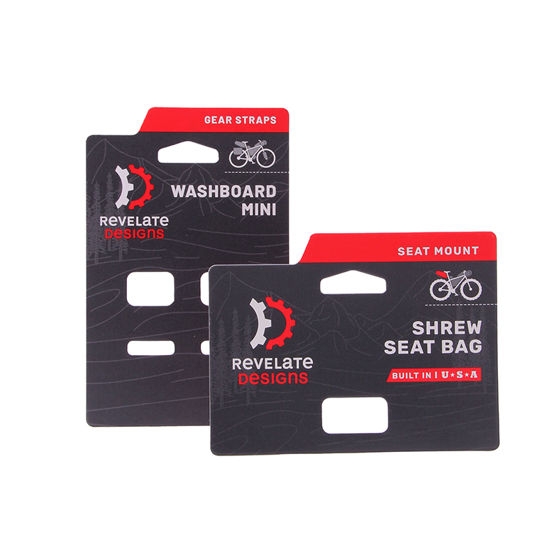 Эко-вешалка из картона с двусторонней печатью