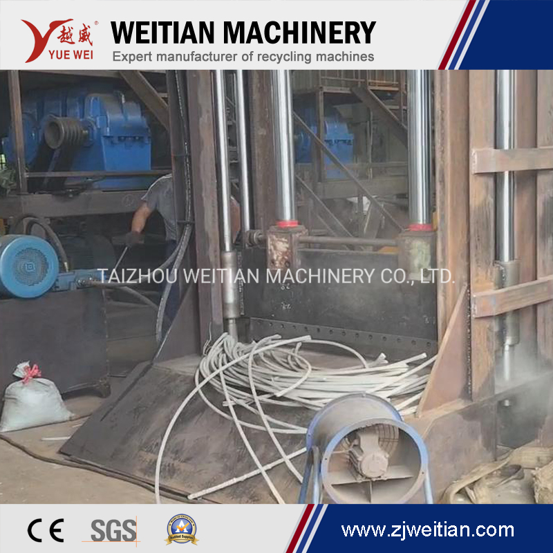 Automatic Hydraulic Hard Steel Wire Cable Wire Hard Plastic Cutter Machine