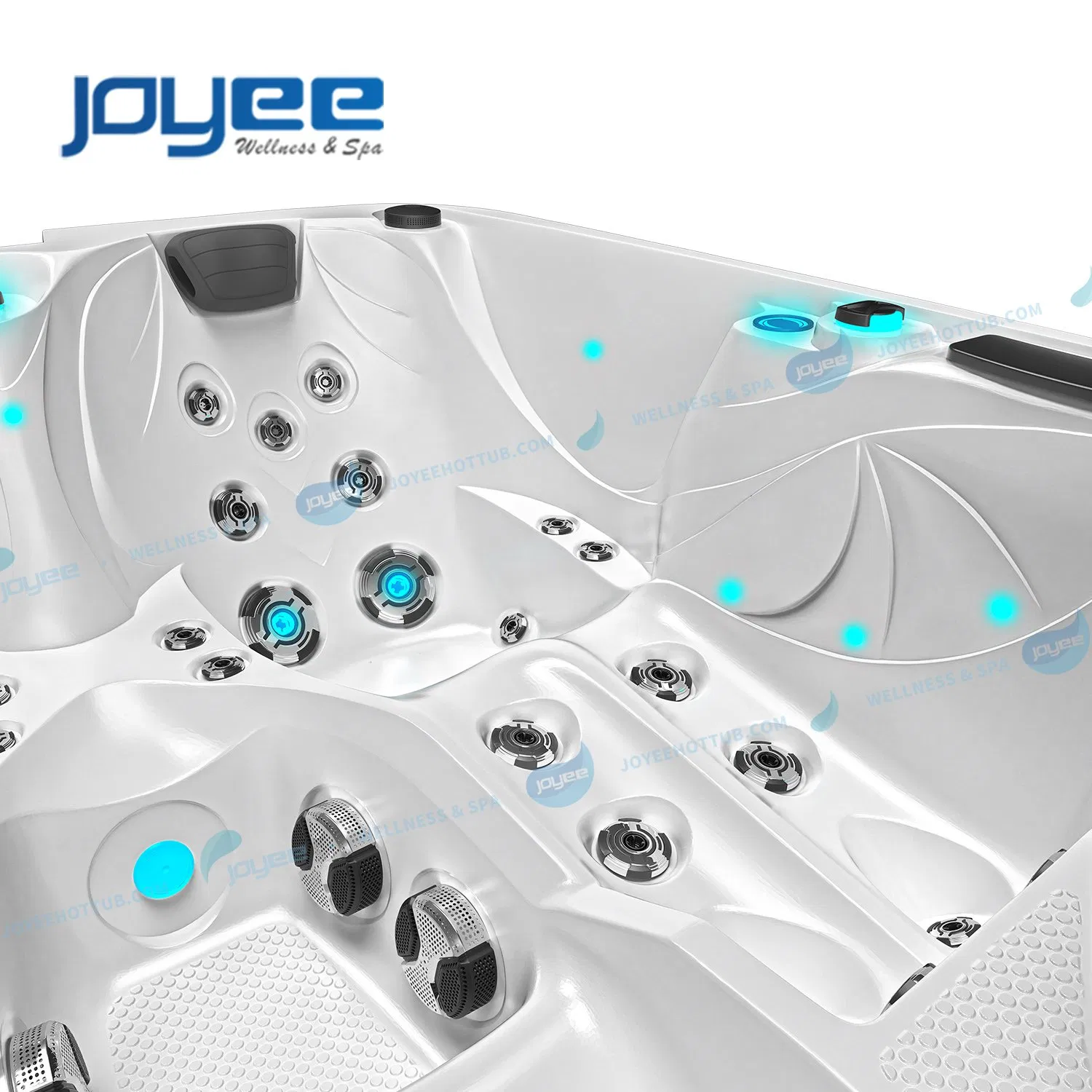 SPA-ванна Joyee Balboa на 3 персоны с гидромассажем и LED