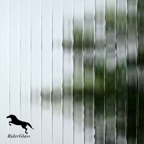 3mm 4mm 5mm 6mm Clear Pattern Glass