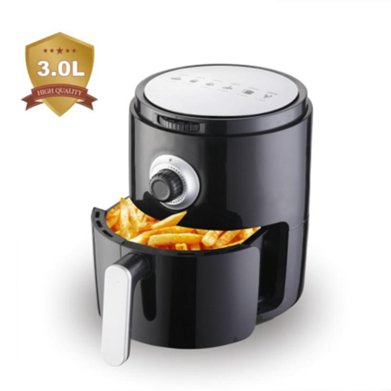 3.0L Promotion Gift Power Mini Healthy Hot Air Circulation Oil Free Oilless Fryer