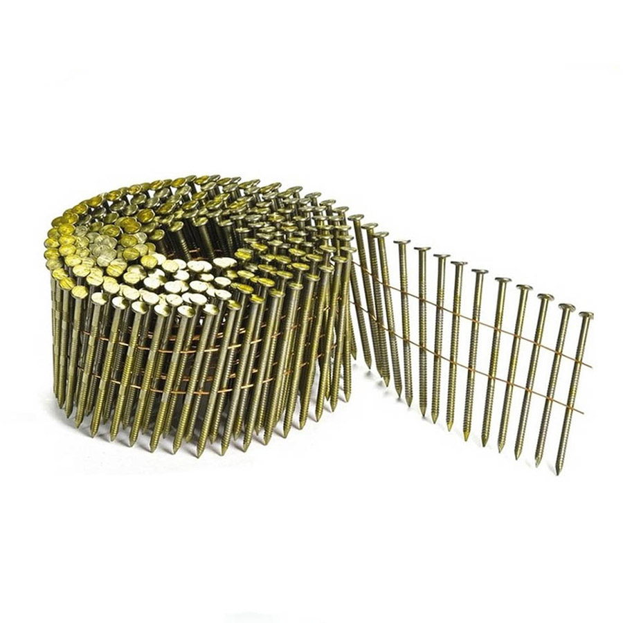 15 Degree Electro Galvanized Iron Wire Coil Framing Roofing Nail for Epal Pallet