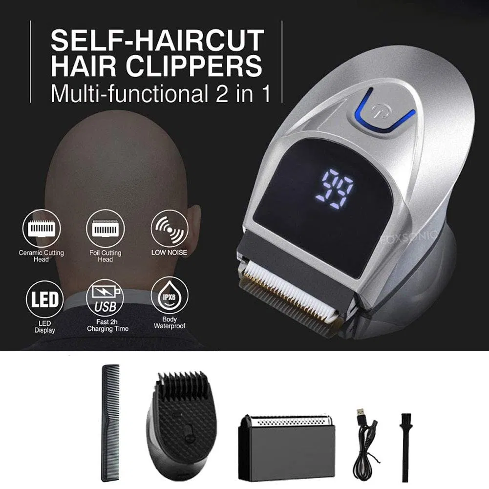 Wholesale ODM Self-Haircut Grooming Kit Waterproof Cordless Trimmer Hair Clipper