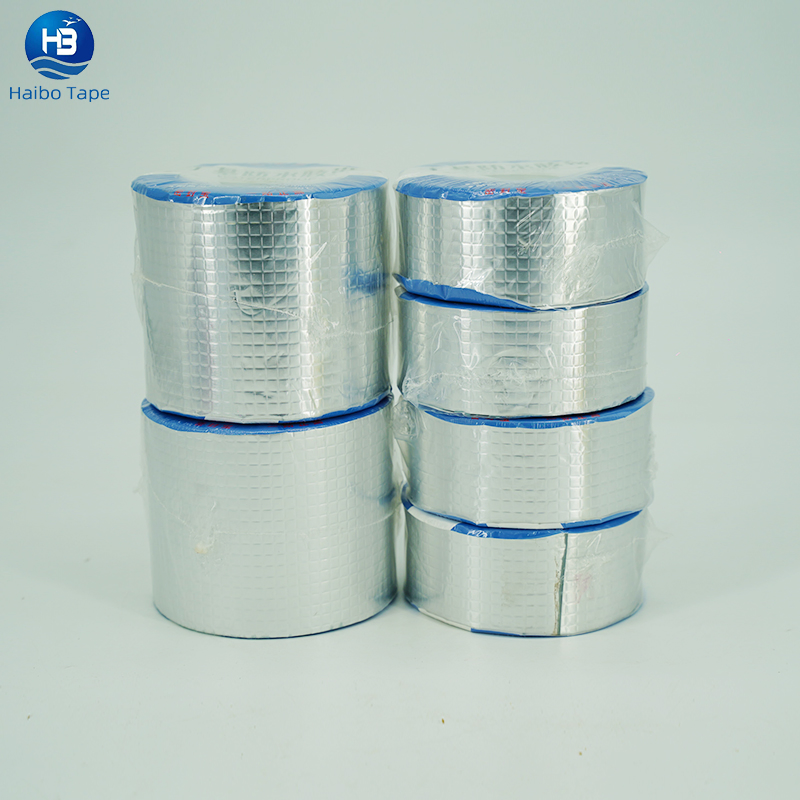 Customization Roof Balcony Toilet Rubber Waterproof Aluminum Foil Butyl Sealing Repair Tape Water Leak Tape