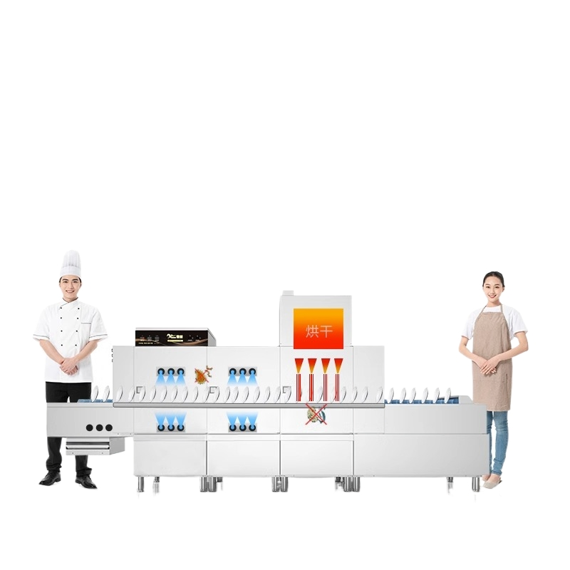 Automatic Conveyor Dishwasher for Large-Scale Food Service Operations