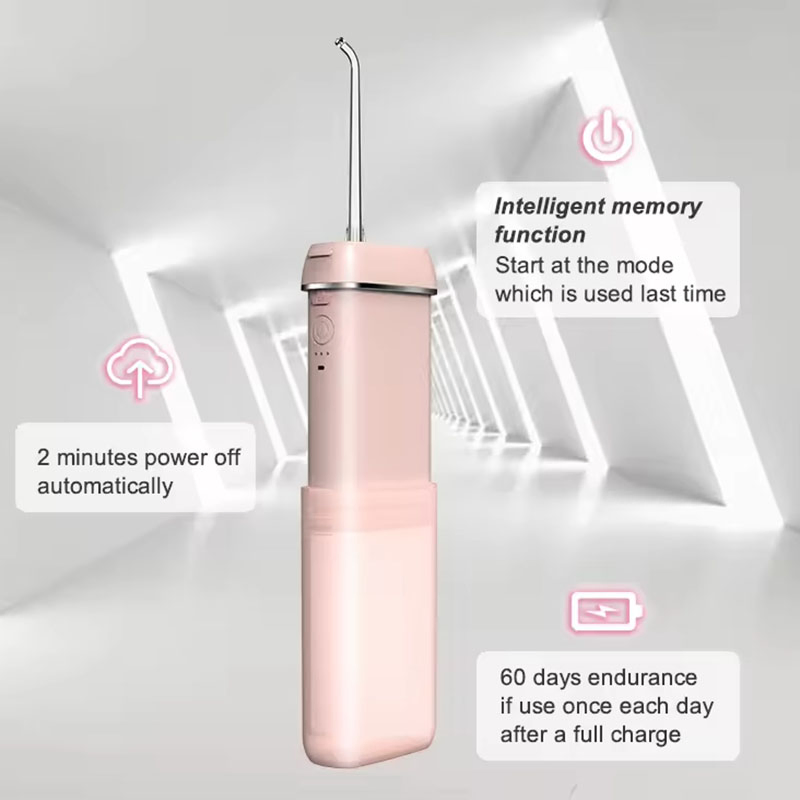 Hot Selling New Food-Grade Material Mini Smart Handheld Water Flow Oral Irrigator Water Flosser