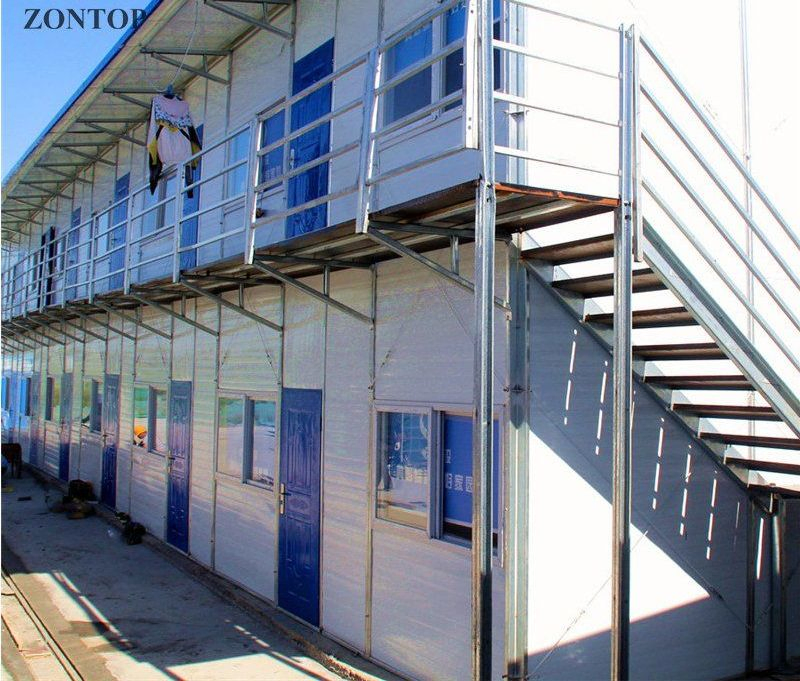 Best Luxury Prefabricated Homes Farms Small Labor Worker Camp Office Modular Container House Prefabricated Building Prefab K House Movable Sandwich Panel Home