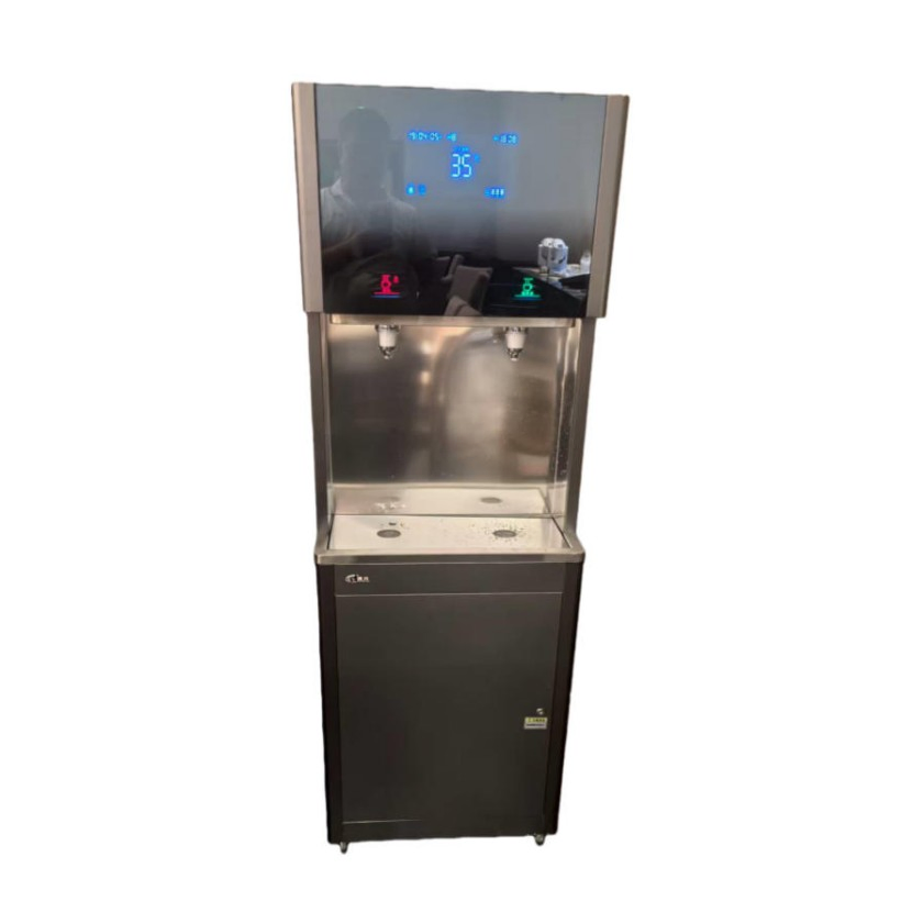 Commercial Water Heater with RO and UF Water Purification Systems.