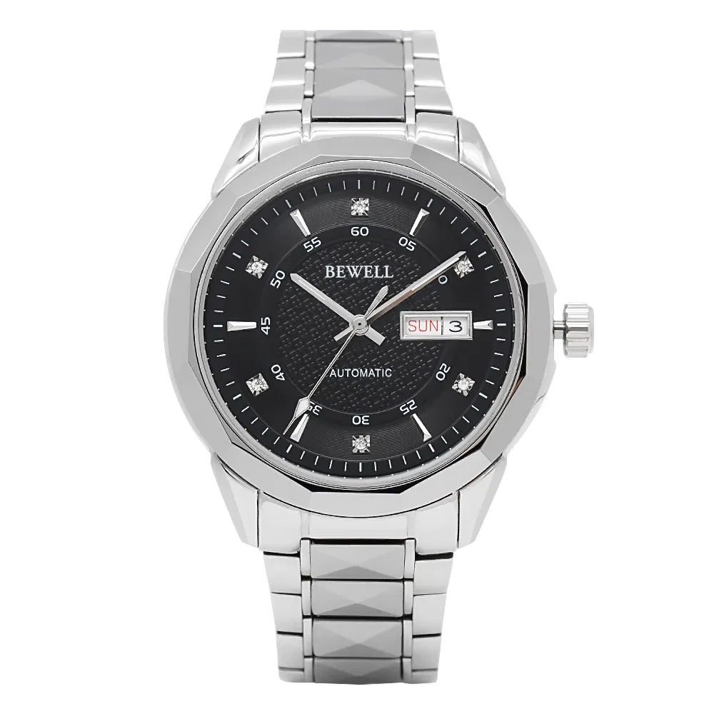 Wholesale Stainless Steel Watch Men Tungsten Steel Wrist Watch High Quality Customized Watch for Men and Women