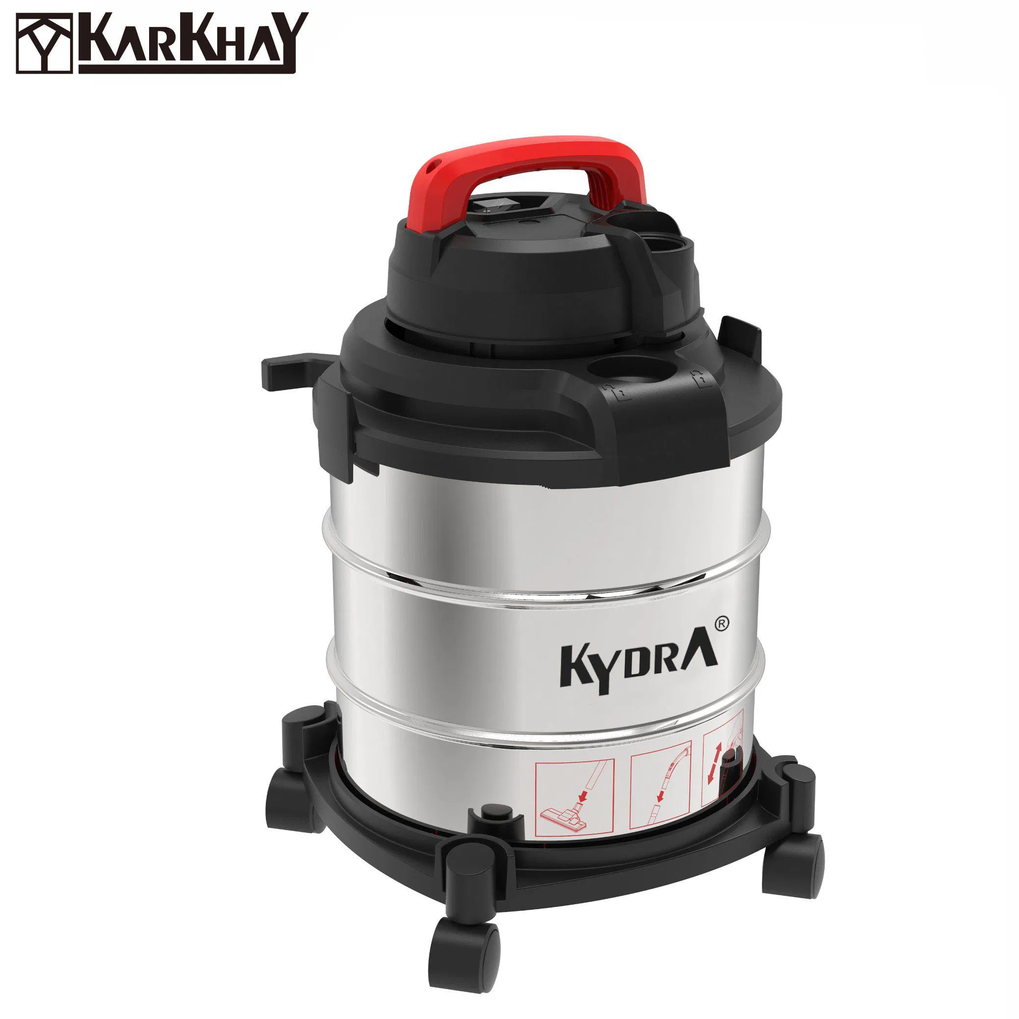 Hard Floor Tool Wet Home Appliance Dry Vacuum Cleaner with RoHS Kvs-2.20