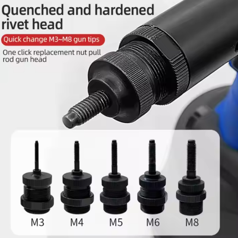 Пневматическая заклепочная машина Rivet Nut Gun M3-M8