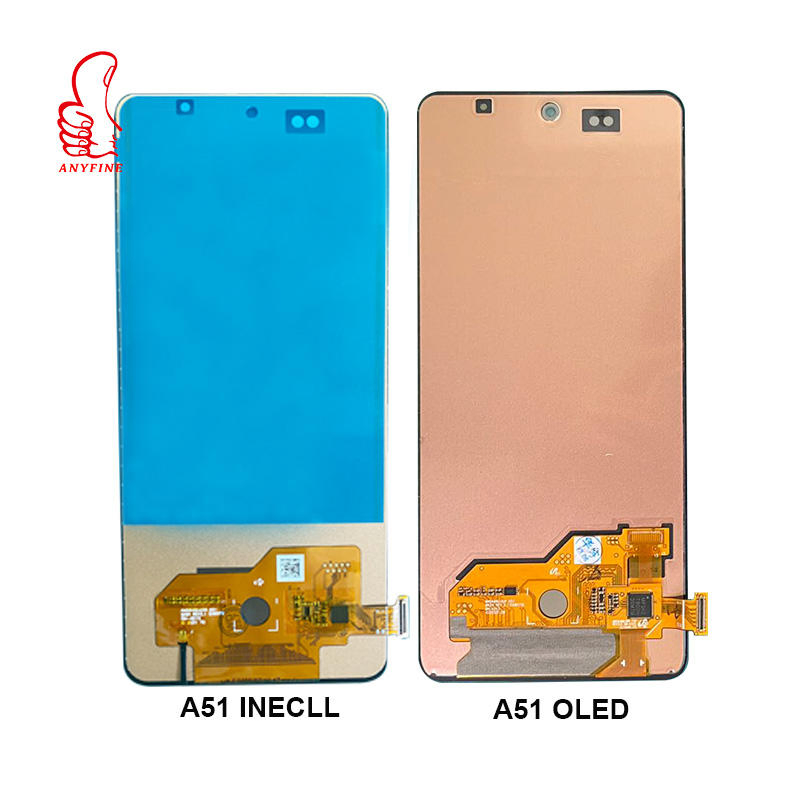 Дисплей для A51: сенсорный экран LCD, оригинальный