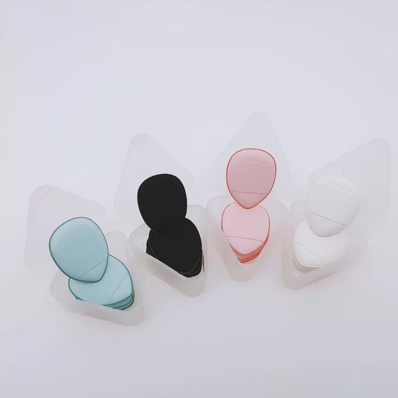 Private Label Portable Wholesale Finger Eco Friendly Vegan Cosmetic Custom Powder Puff Finger Mini Makeup Sponge