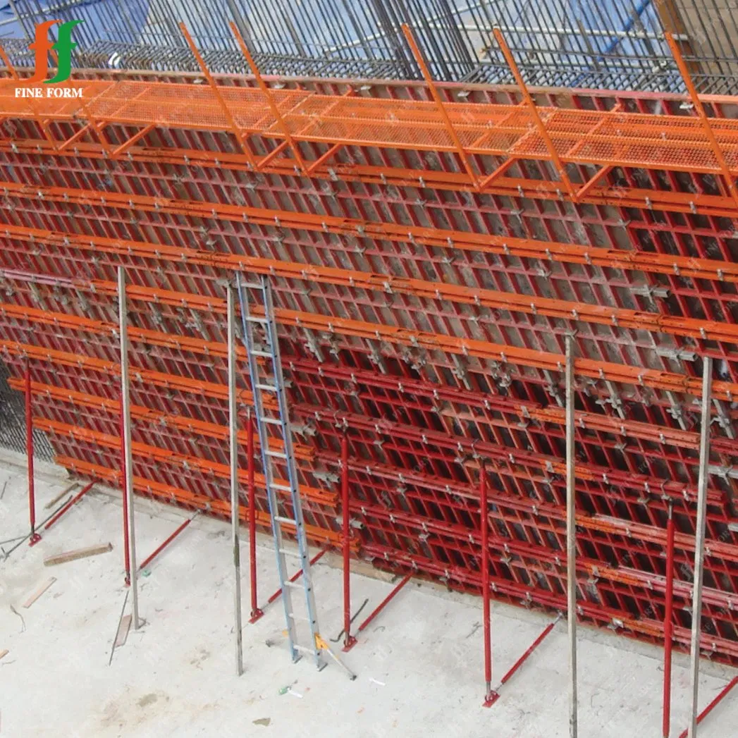 Formwork Telescopic Supports Adjustable Steel Shoring Diagonal Props Push Pull Prop Scaffolding for Columns Wall