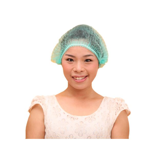 Single&Double Elastic Wholesale PP SMS Cleaning Catering Industry Nonwoven Bouffant Scrub Cap