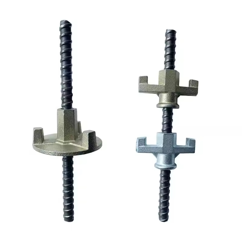 Heavy-Duty Cast Iron Tie Rod System with Durable Wing Nut