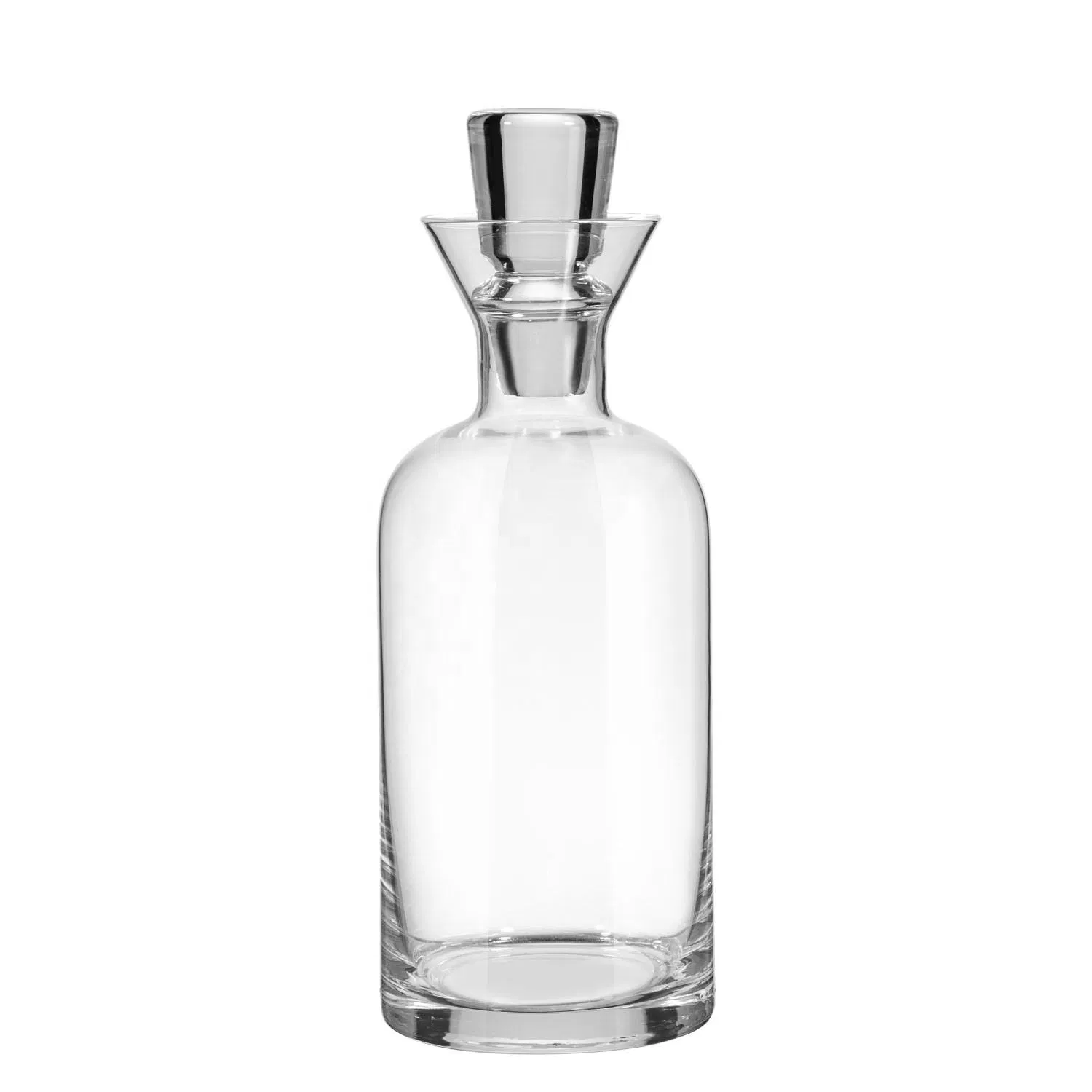 Luxury Custom Modern Designed Handmade Glass Crystal Whiskey Bottle Glass Decanter for Scotch Vodka Whisky Wine
