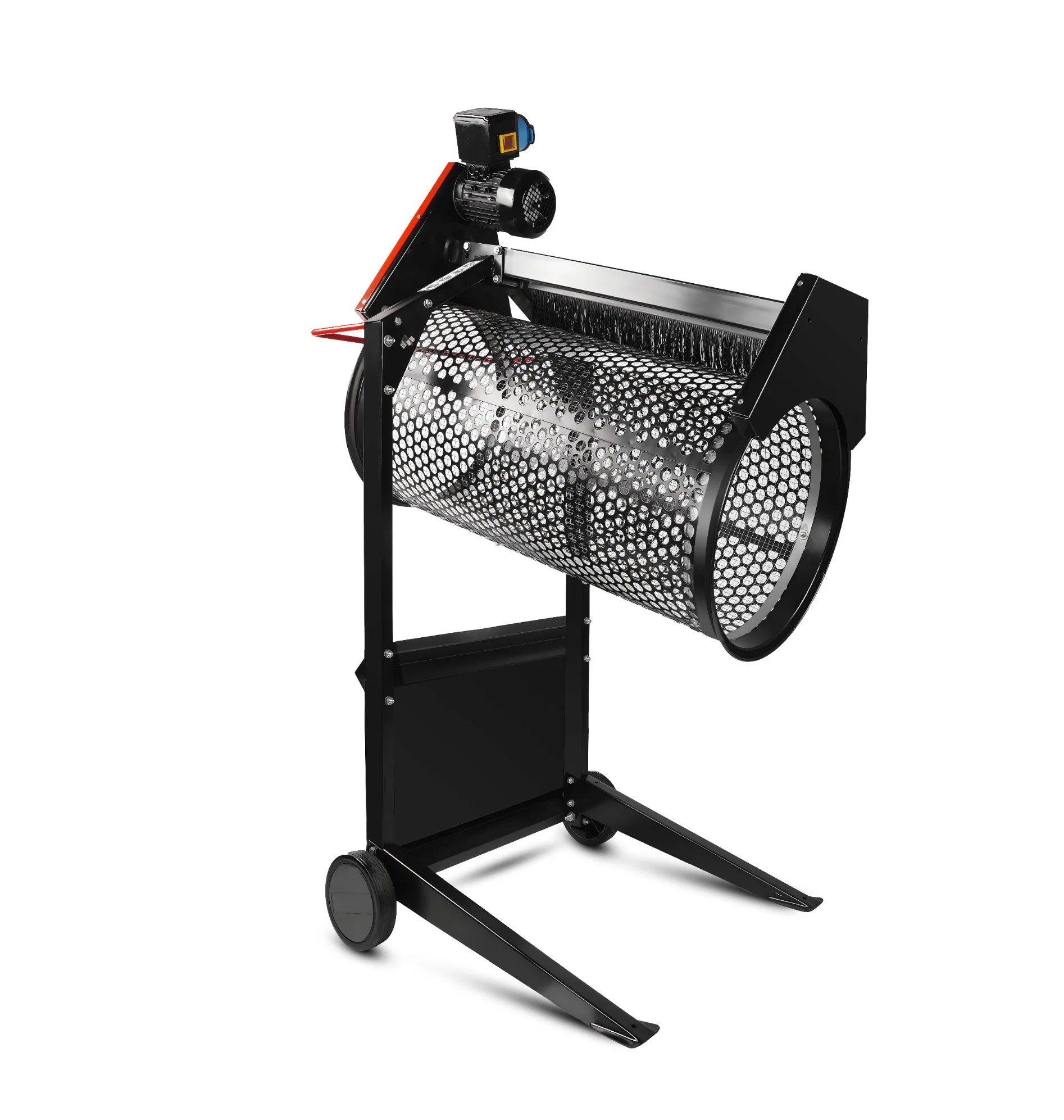 Portable 38rpm Electric 2.8A Garden Leaf Sieve Lawn Leaves Grass Machine