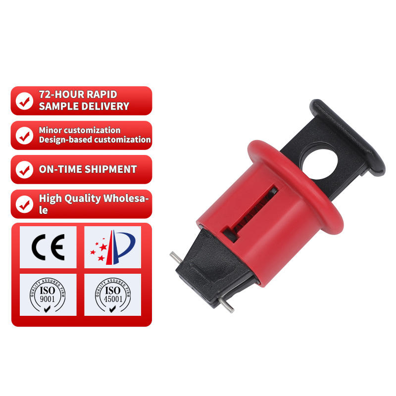 Industrial Safety Lockout Device for MCB Circuit Breakers