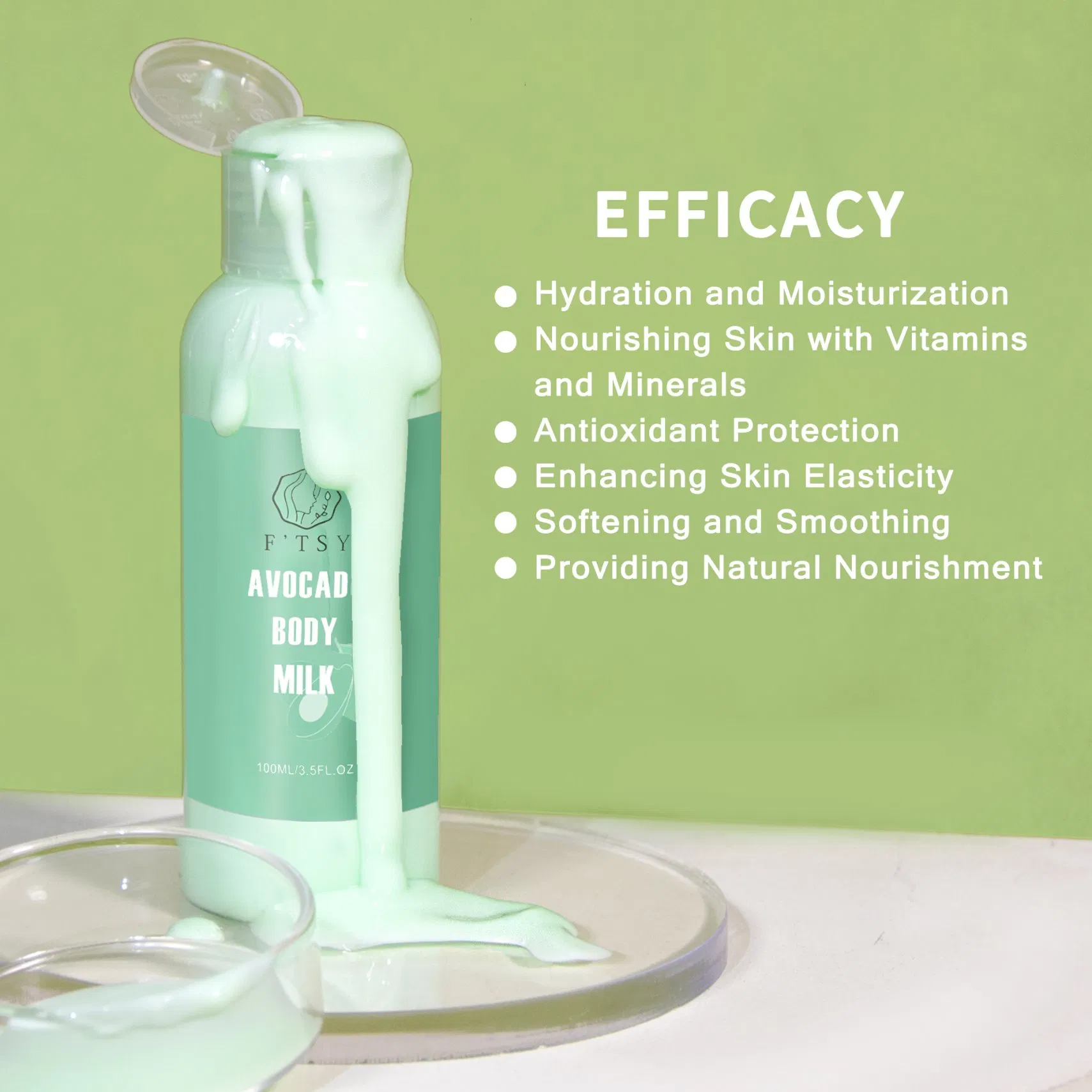 Directly Factory Organic Aha BHA Moisturizing Nourishing Vitamin C Lightening Natural Skin Whitening Body Lotion