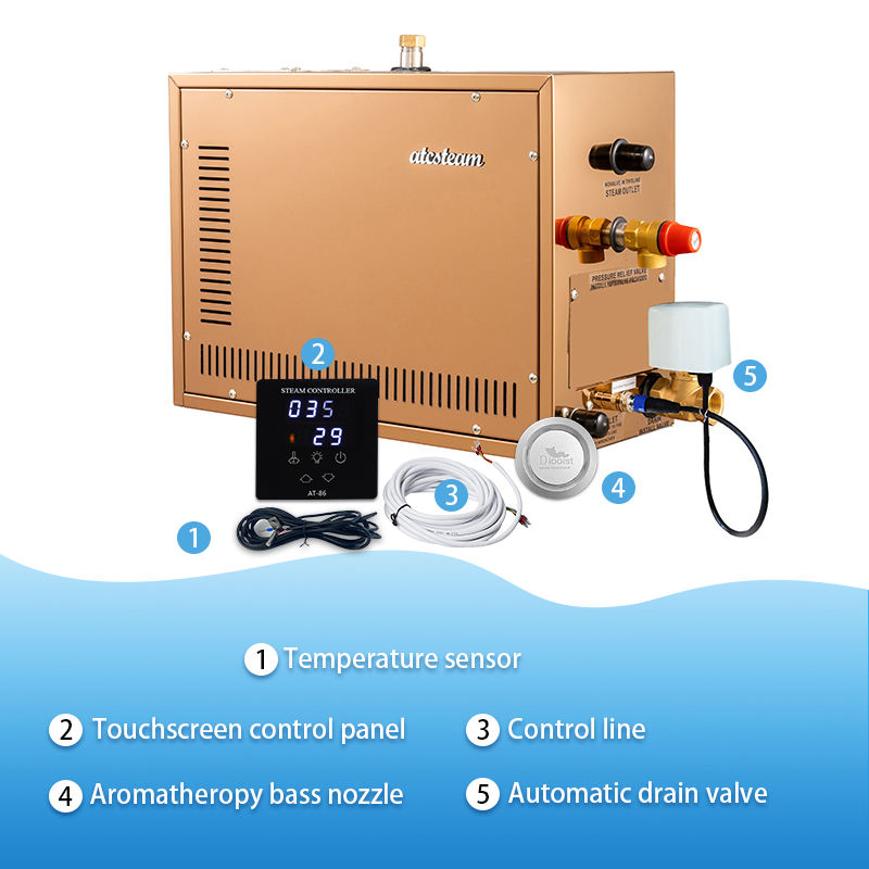 Турецкий парогенератор для хамама 3-9 кВт