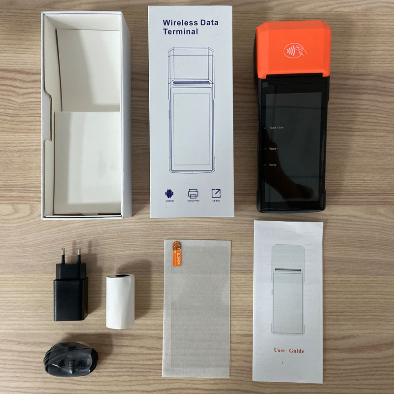 Android 4G WiFi NFC POS Machine 3+32GB Memory Billing Machine Portable Handheld Mobile Retail POS System