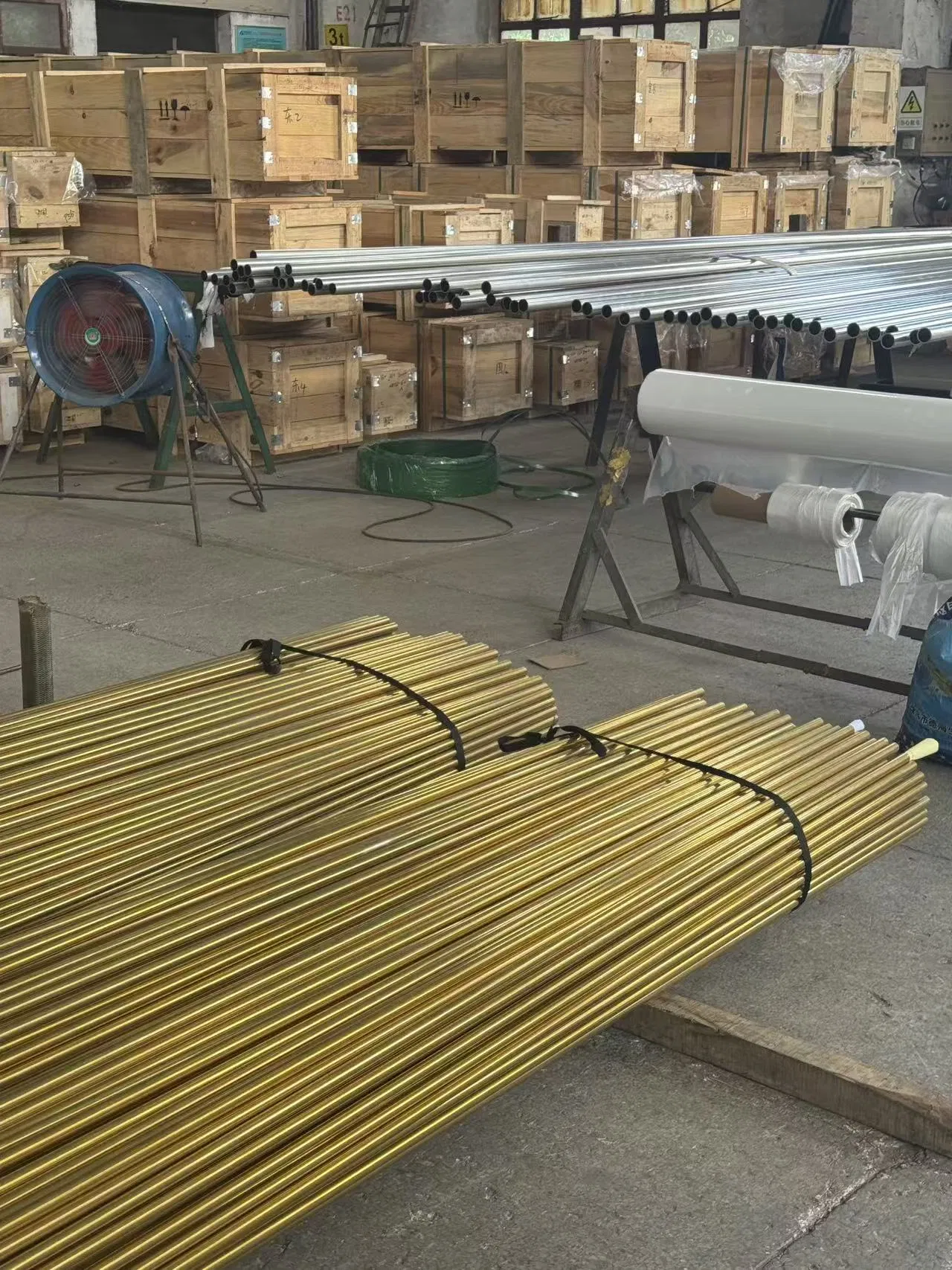 Copper Pipe Refrigeration Parts Copper Tube Brass Tube C68700 Brass Pipe ASTM B135 Copper Tubing Bronze Tubes Seamless Brass Tube
