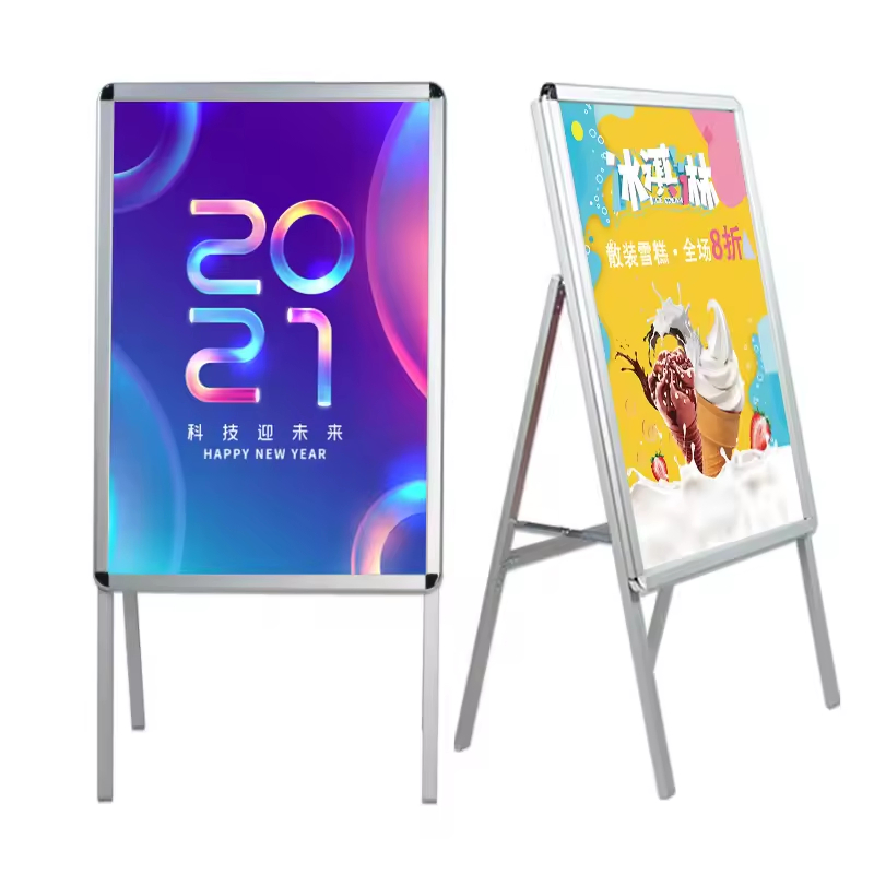 Poster Frame Advertising Aluminium Edge Anti Square Material Origin Shape Model Indoor Poster Board Infoboard