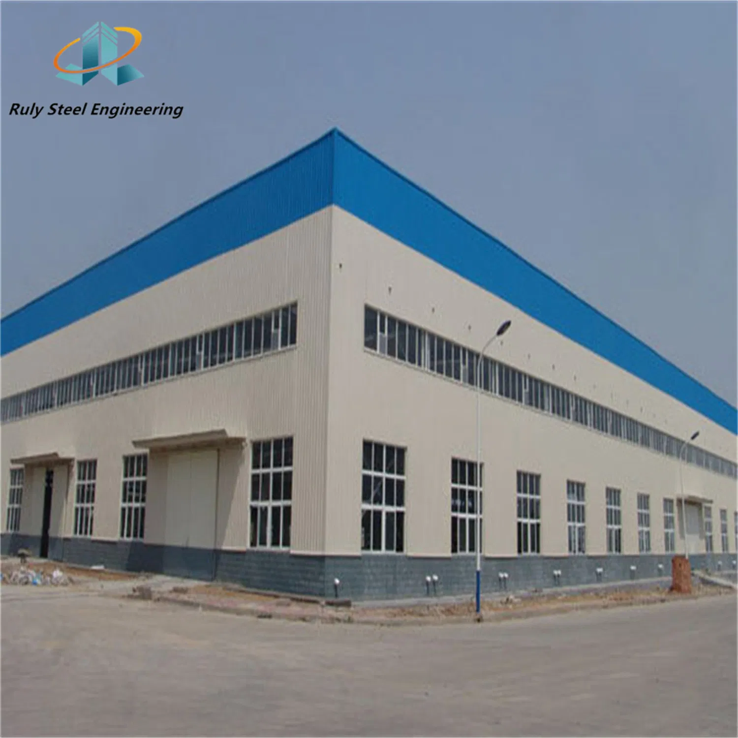 High Seismic Resistant H Steel Beam Prefabricated Steel Structure Warehouse