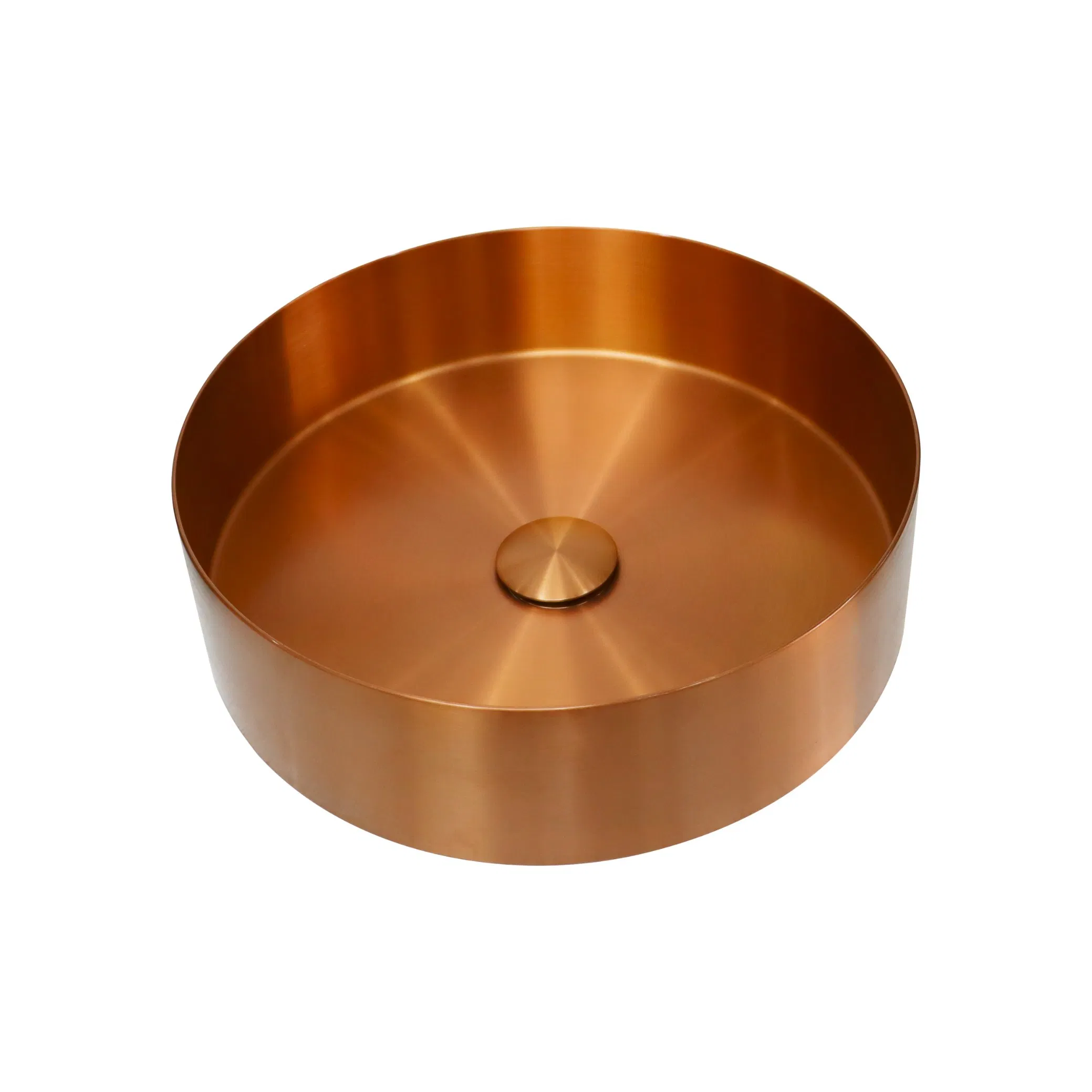 Stylish Gold Round 304 Stainless Steel Vessel Sink