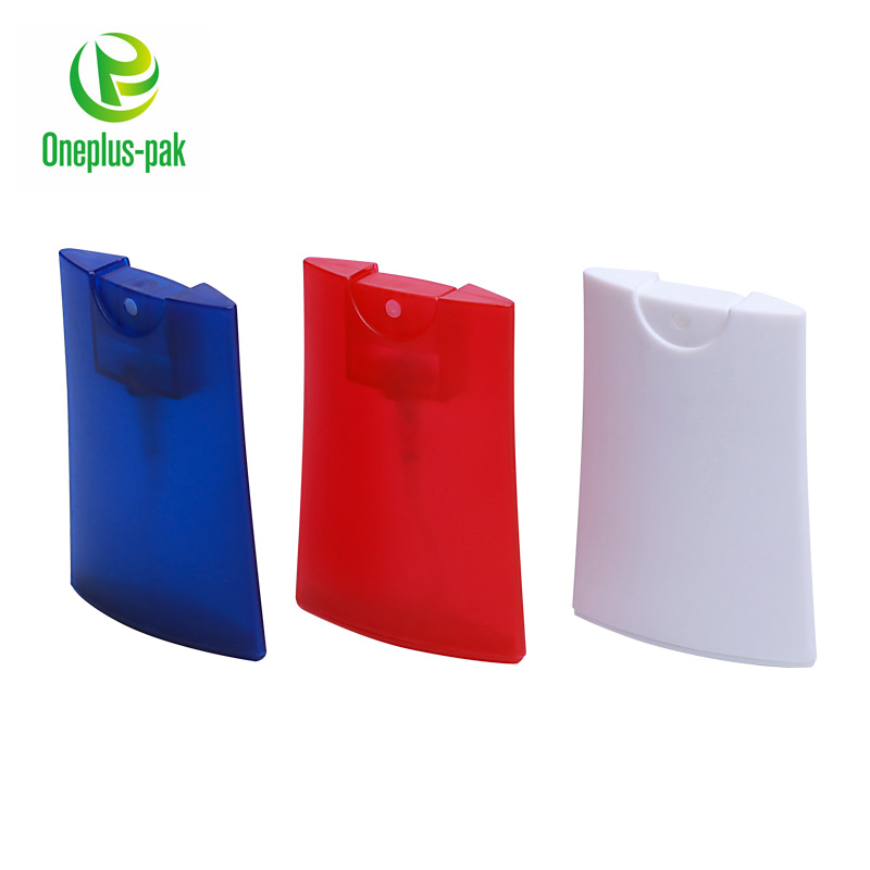 New Design Factory Price Single 20ml Pocket Plastic Perfume Spray Bottle