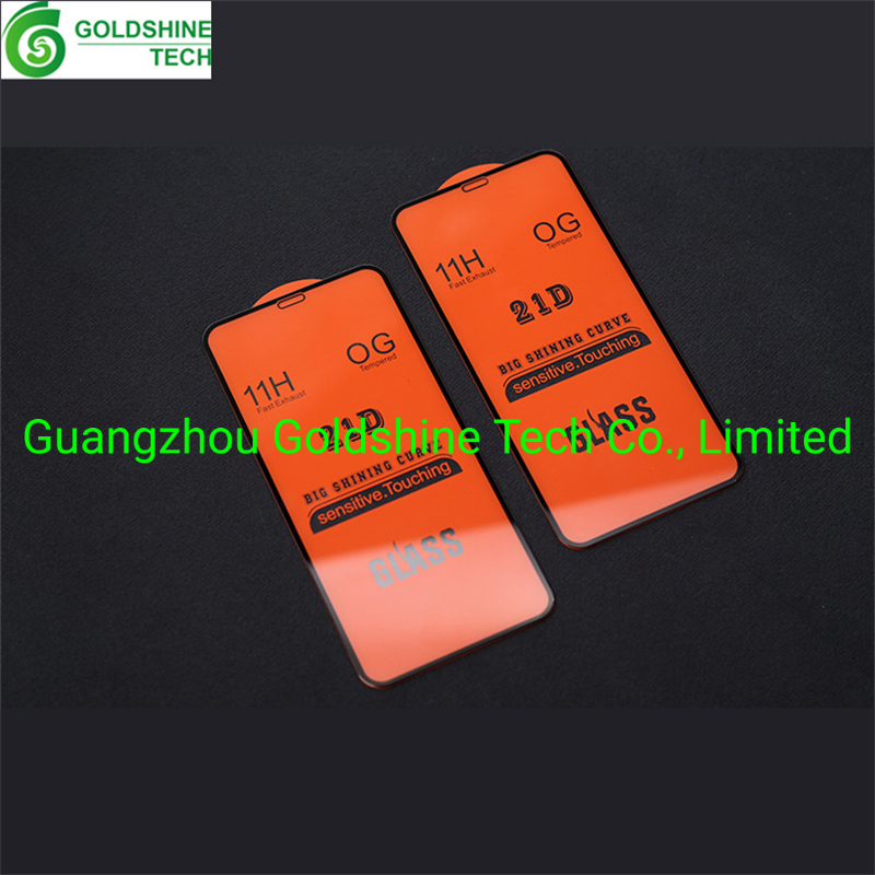 2022 New 21d Cellular Accessories Full Glue Tempered Glass for iPhone 13 Mini PRO Max