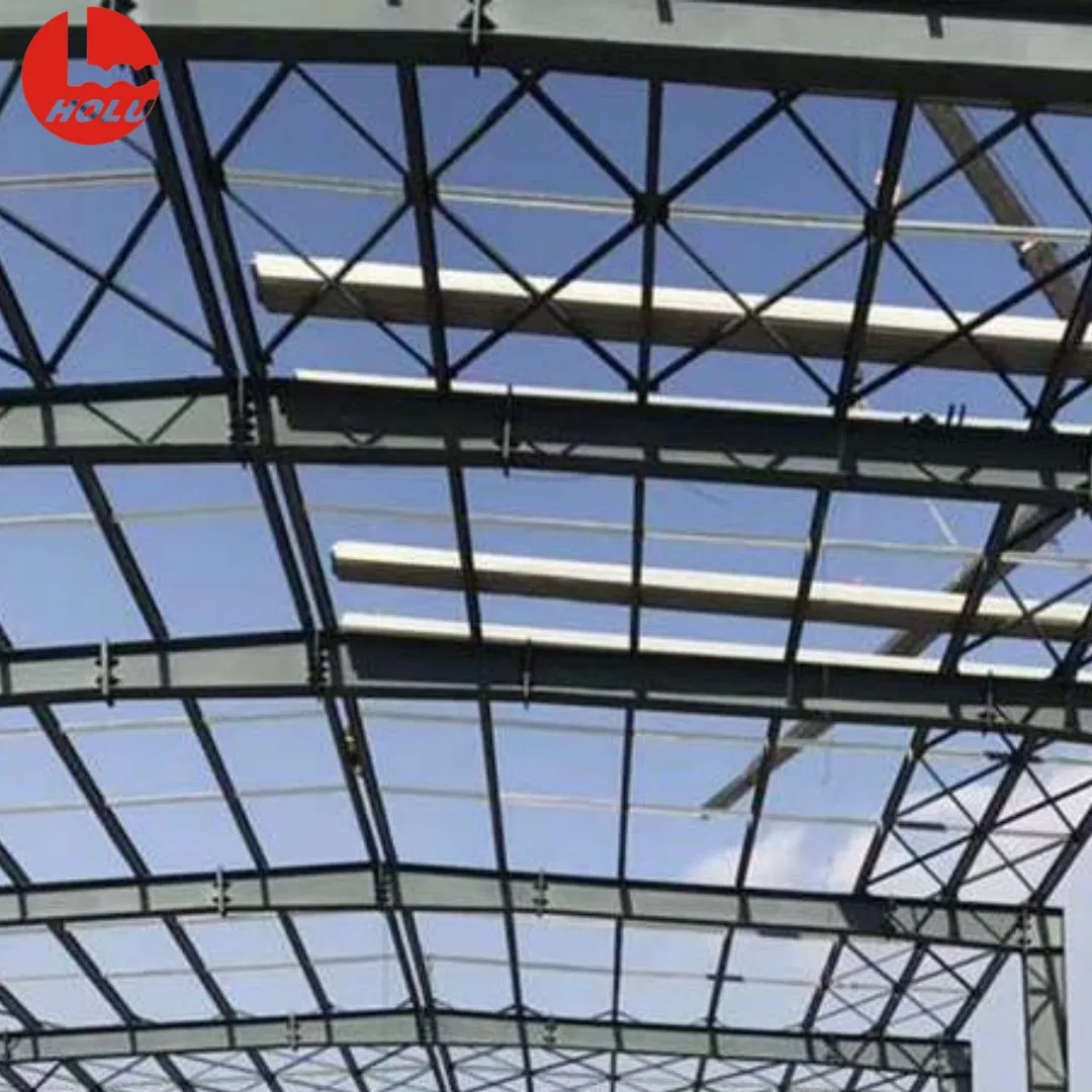 Modular Light Steel Frame Poultry House for Commercial Chicken Farming with Anti-Corrosion Coating