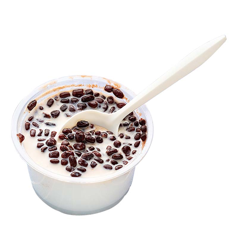 Party Tools Disposbale Cutlery Set Compostable Natural Biodegradble 6" Cornstarch Soup Spoon