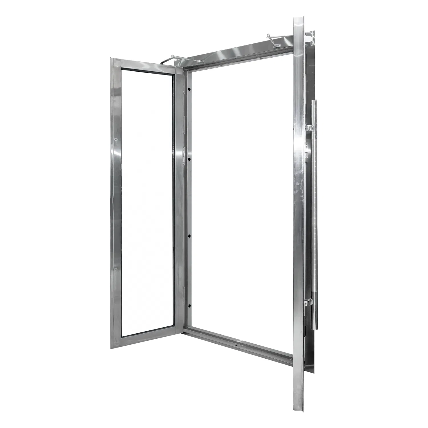 Premium Fire Rated Glass Door - Durable Steel Frame Construction