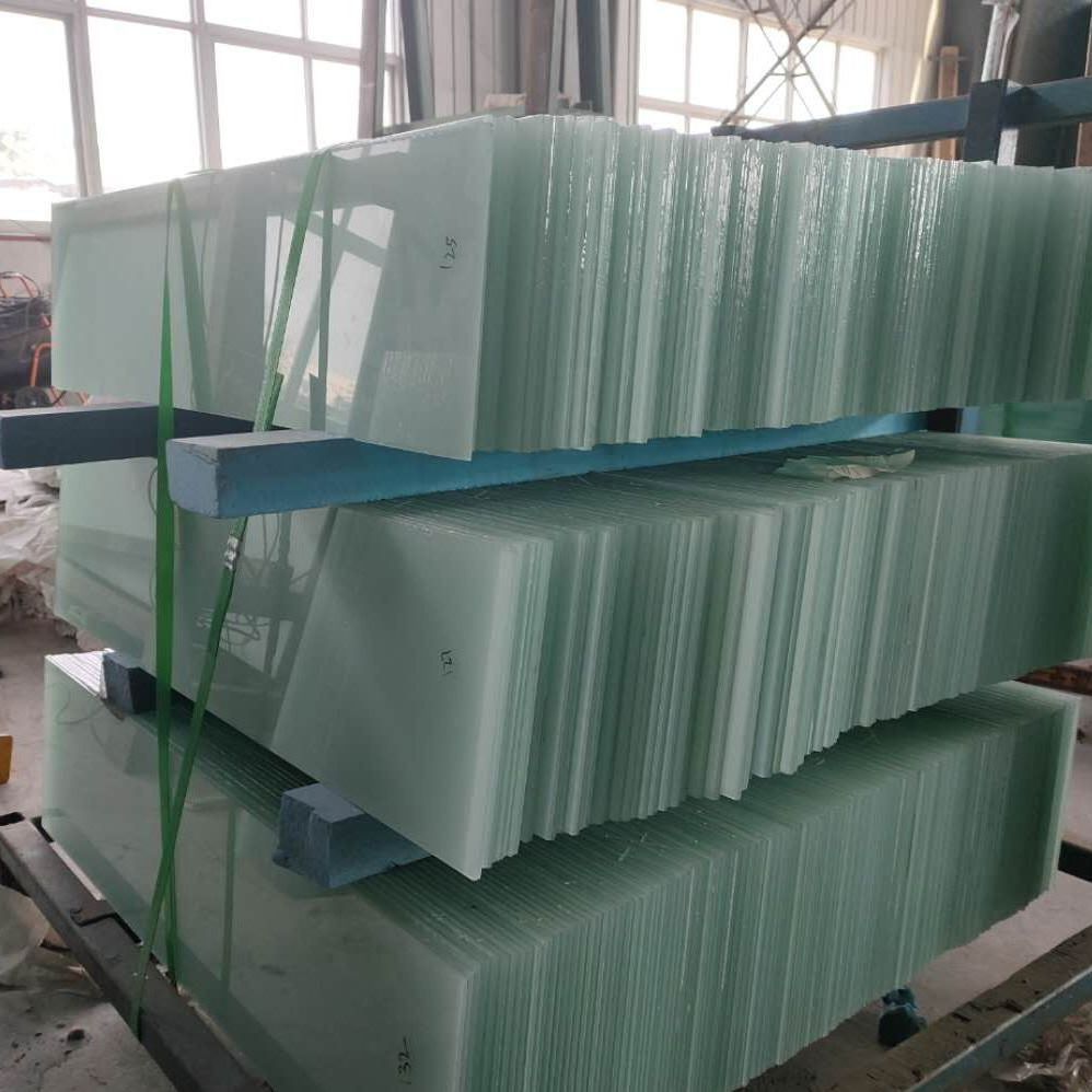 Multi-Size Fingerprint-Proof Safe Pickling Frosted Glass for Construction, Decoration, Partitions, Bathroom Doors