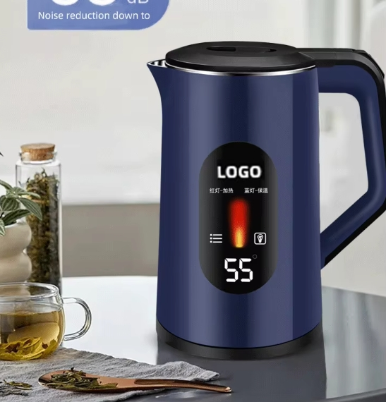 Premium Stainless Steel Electric Kettle with Rapid Boil Technology