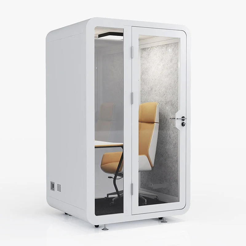 Quiet Acoustic Soundproof Steel Frame Phone Booth for Office Indoor Recording Studio for Home Outdoor Use Big Size Apartments