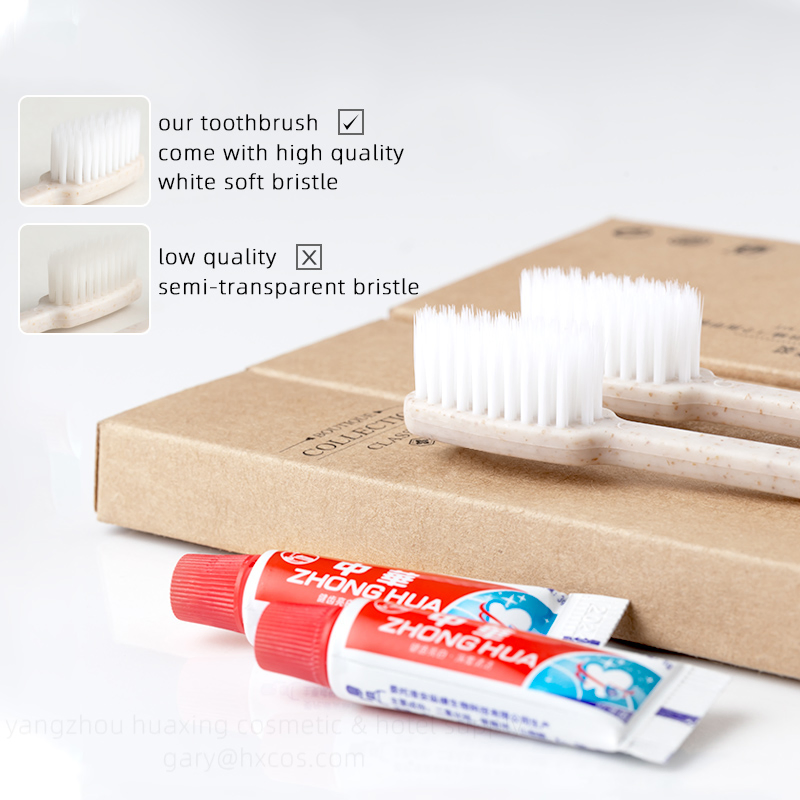 Premium Custom Hotel Amenity Set: Toothbrush, Shampoo, Soap&Slippers