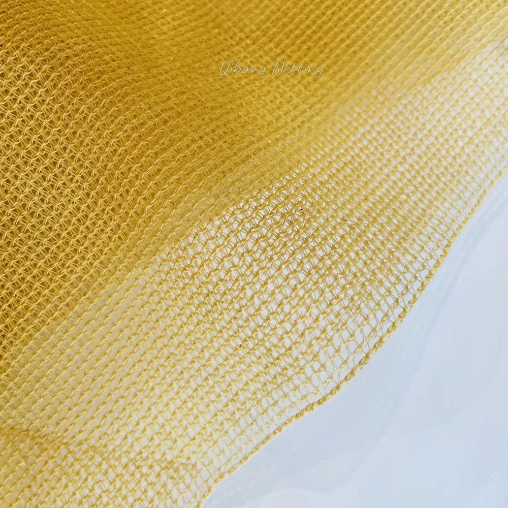 Premium 170GSM Beige HDPE Mono Mesh Construction Safety Netting for High-Rise Worker Protection