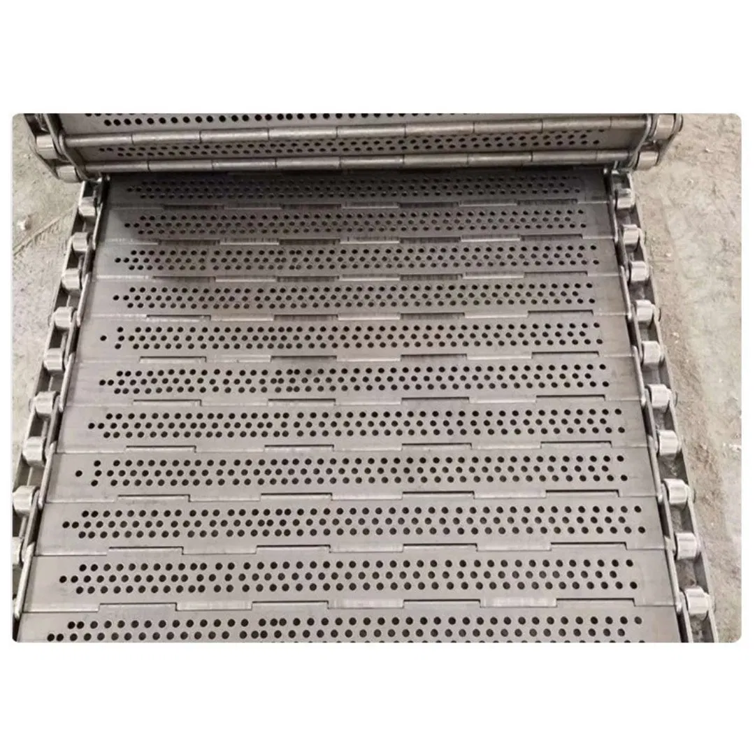 Hinged Chain Slat Ningjin Factory Supply Durable Stainless Steel 304 316 Chain Plate Link Conveyor Belt for Conveyor Machine